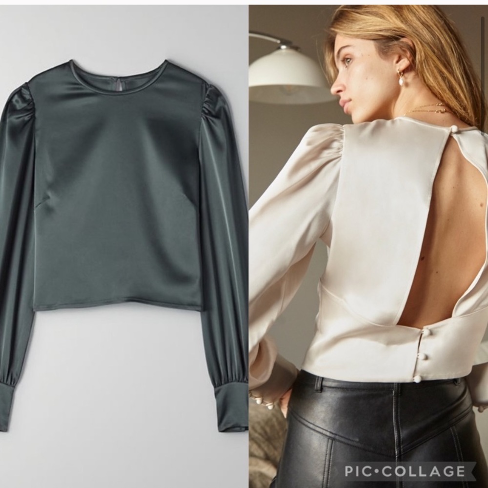 Wilfred Besalu Blouse in Scarab Green